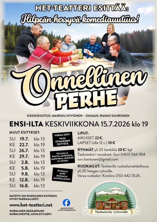 HET-teatteri, Onnellinen perhe mainos.