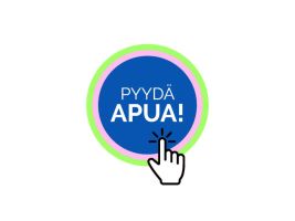 Pyydä apua-nappi